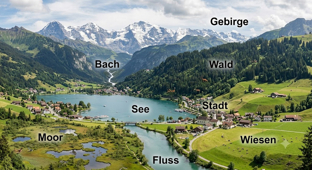 Lebensräume der Schweiz